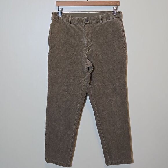 Uniqlo Corduroy Smart Ankle Pants Men's Medium Unisex Preppy Academia Grandpa - Picture 6 of 16